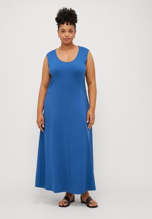 BUSSOLA - Robe longue - bluette