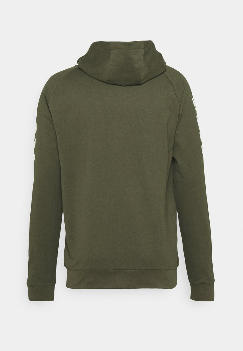 Herren Sportbekleidung | Hummel ZIP HOODIE Sweatjacke grape leaf/khaki - TD97618 Herren Sportbekleidung | Hummel ZIP HOODIE Sweatjacke grape leaf/khaki - TD97618