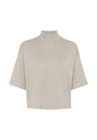 KALIZZA TURTLENECK - Basic T-shirt - feather gray melange