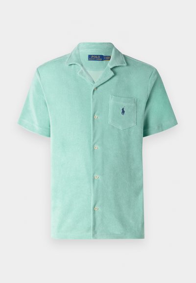 Polo Ralph Lauren TERRY CAMP SHIRT - Chemise - celadon