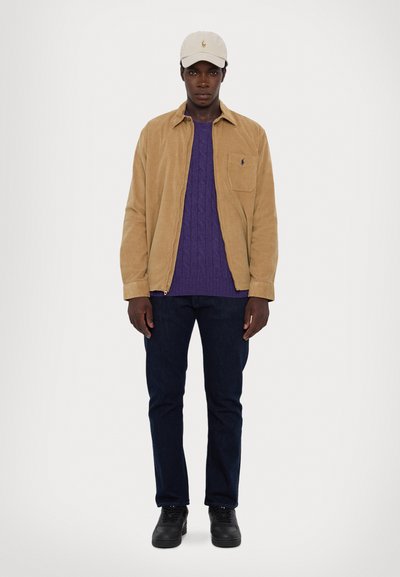 Polo Ralph Lauren THE ICONIC CABLE-KNIT CASHMERE SWEATER UNISEX - Pullover - lavender latte