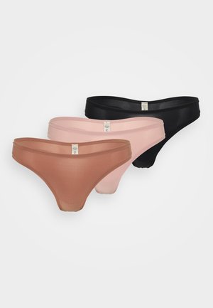 THONG 3 PACK - String - light dusty pink