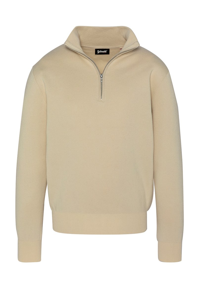 Schott Strickpullover - blanc cassé