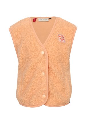 OVERSIZED GILET SOFT - Bodywarmer - abrikoos