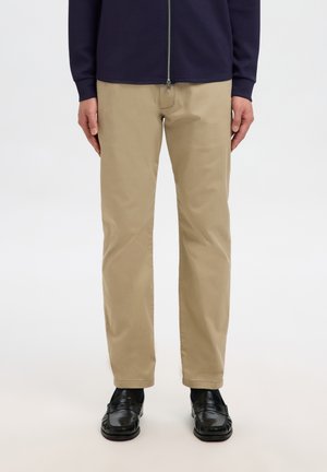 Selected, SLIM NEW MILES FLEX PANT NOOS - Chino - greige