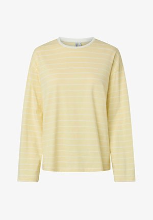 Pieces, PCSADIE LS TOP JRS NOOS - Langærmet T-shirt - french vanilla