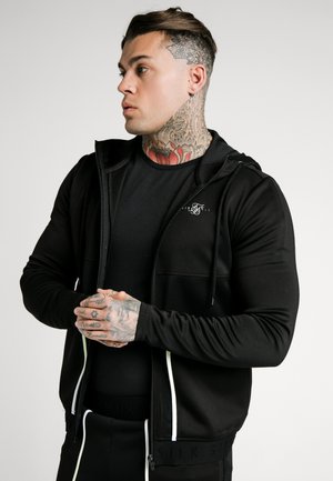 LEGACY FADE ZIP THROUGH HOODIE - Trainingsvest - black