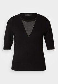 CREWNECK - Tricou cu imprimeu - black