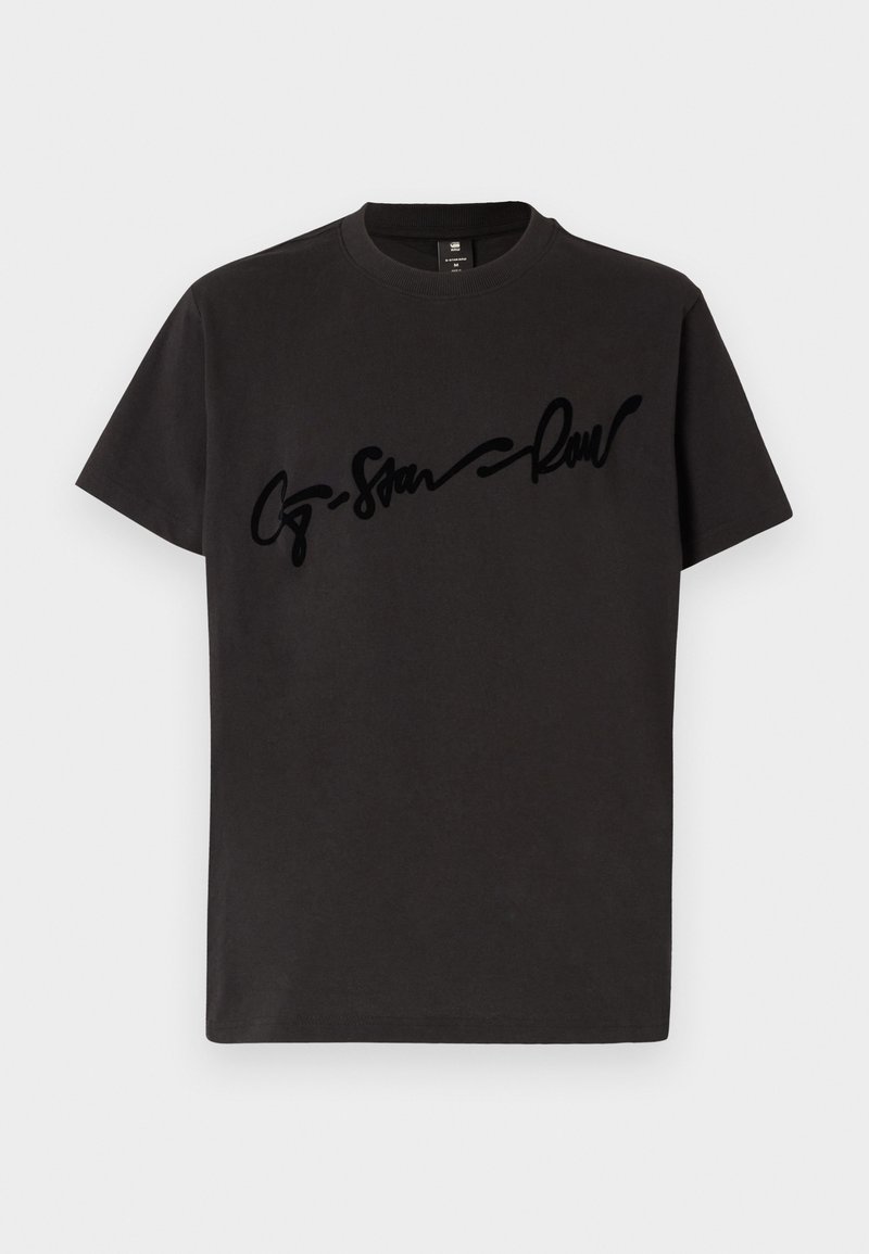 G-Star Flock G-Script Loose T-Shirt T-Shirt Uomo G-Star Flock G-Script Loose T-Shirt T-Shirt Uomo