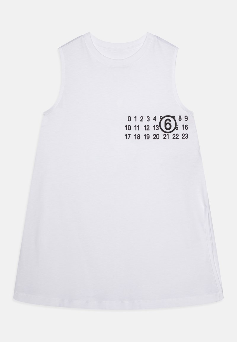 MM6 Maison Margiela Jerseyjurk wit MM6 Maison Margiela Jerseyjurk wit