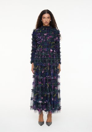 MODEST RUFFLE MAXI - Společenské šaty - multicolour