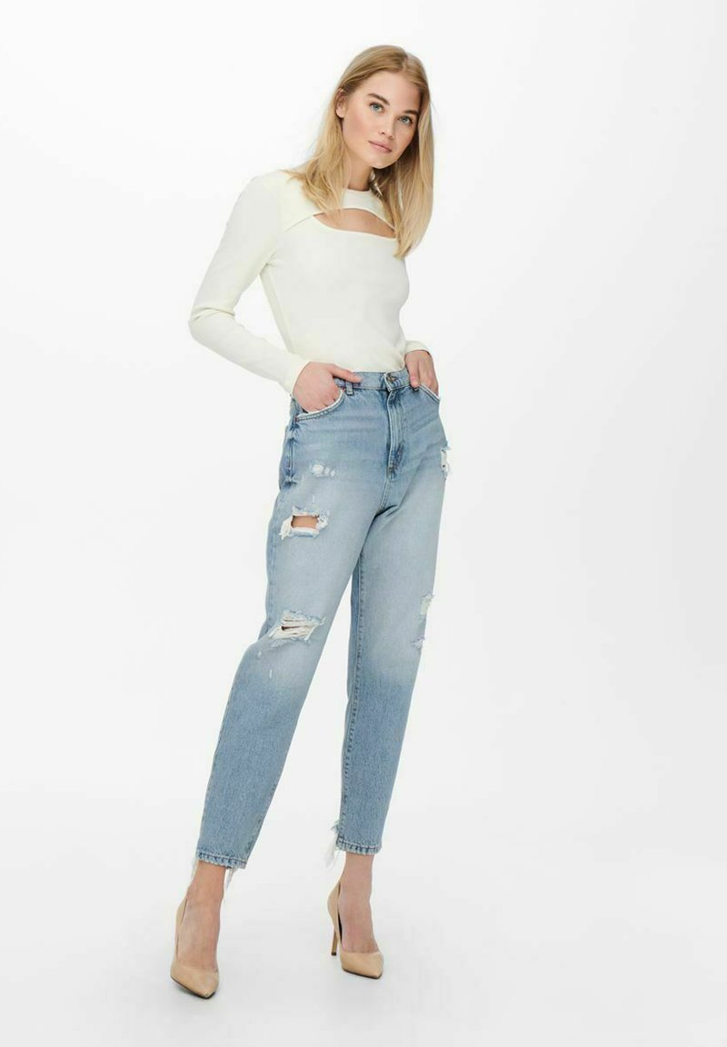 ONLY Vaqueros boyfriend - light denim/azul claro -