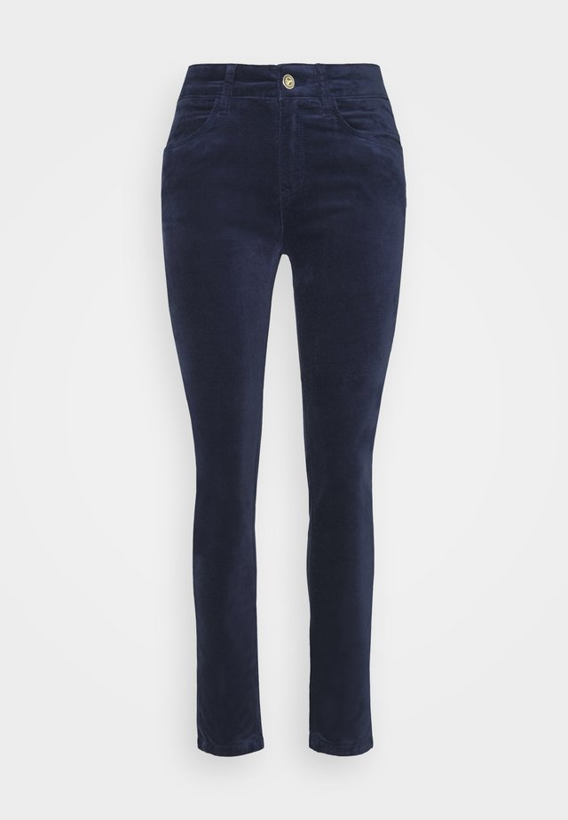 ESSENTIAL STRETCH - Trousers - peacoat