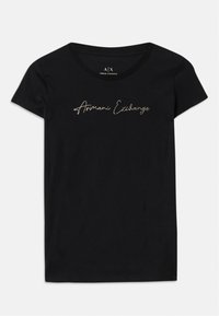 Selecionado, black/gold-colored