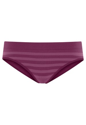 SEAMFREE - Bikini-Hose - vintage plum stripe