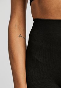 GAI+LISVA Tano wool - Leggingek - Nadrágok - stretch limo black