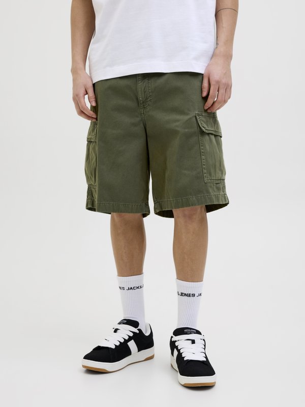 JPSTKARL JJAVERY - Shorts - olive night