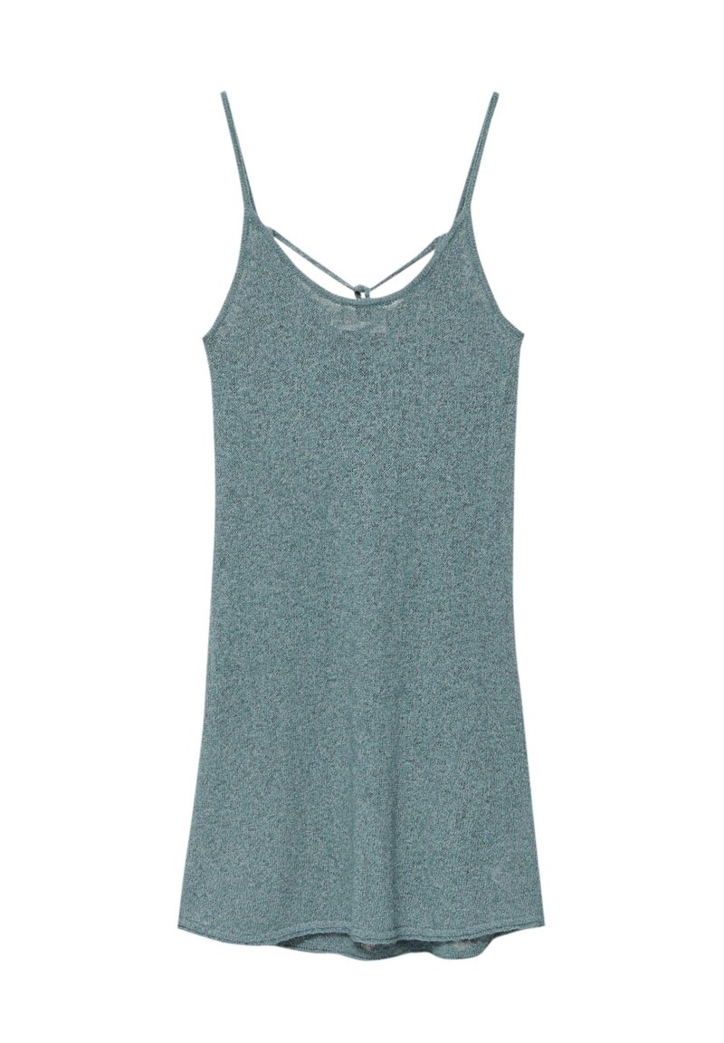 PULL&BEAR Jumper dress mottled green Zalando.de
