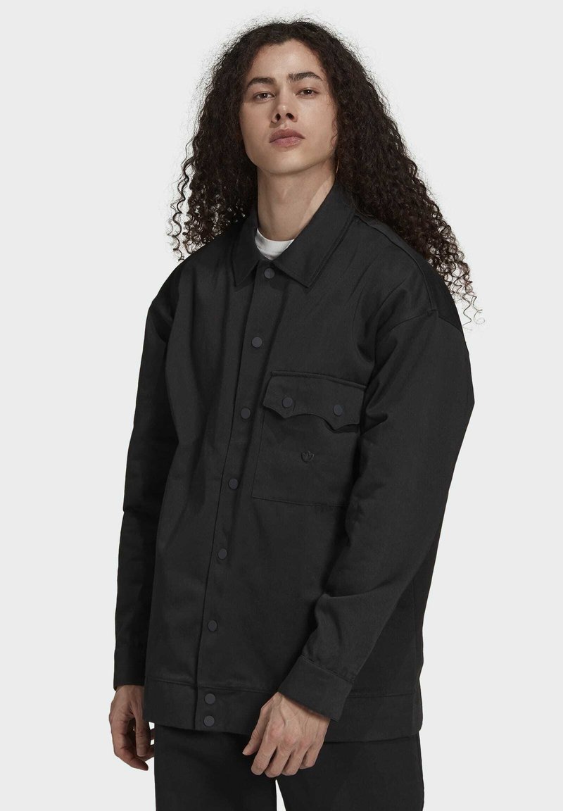 adidas Originals ADICOLOR TWILL Summer jacket black Zalando.ie