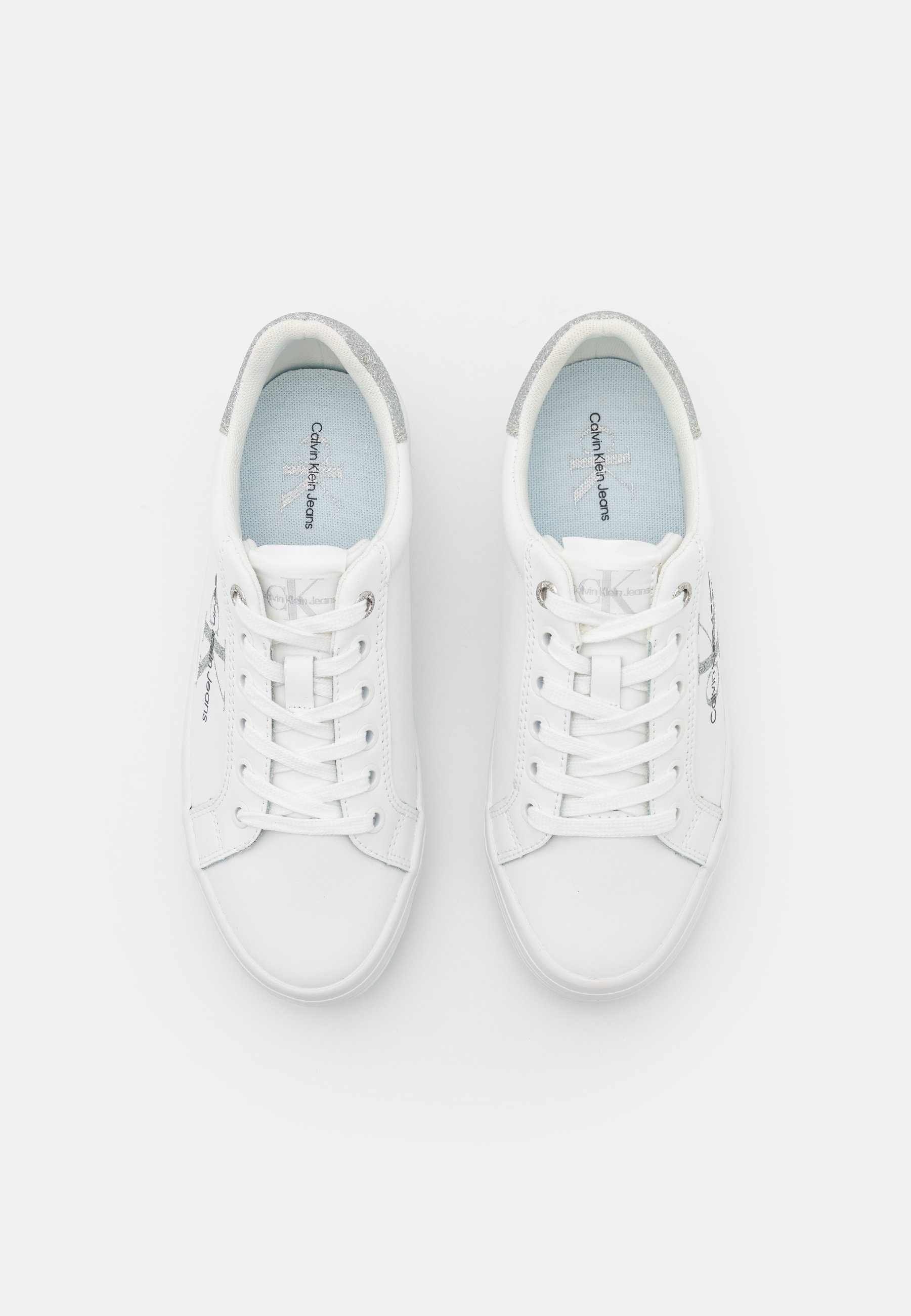 Calvin Klein Jeans FLATFORM MONO - Sneaker low - bright white/weiß - Zalando .de