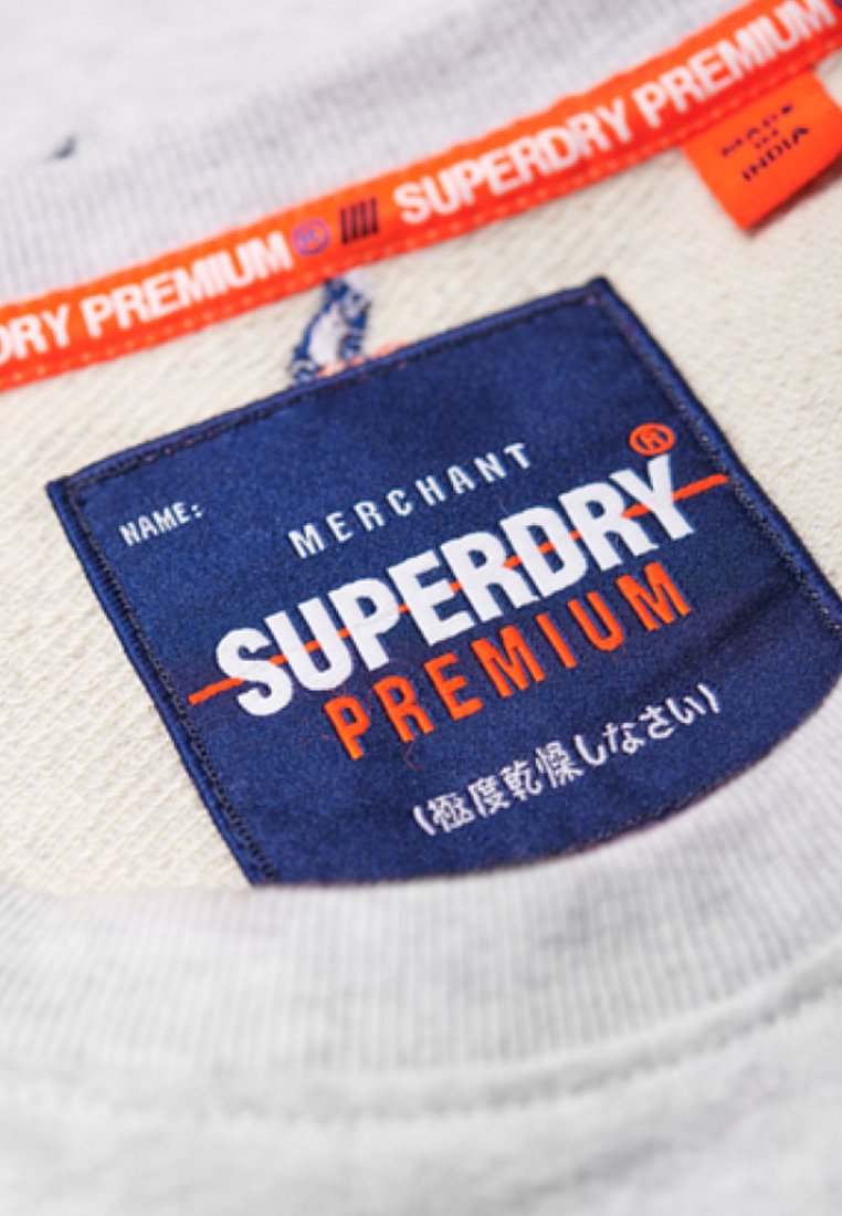 sweat mit durchgehender superdry sweat mit durchgehender superdry