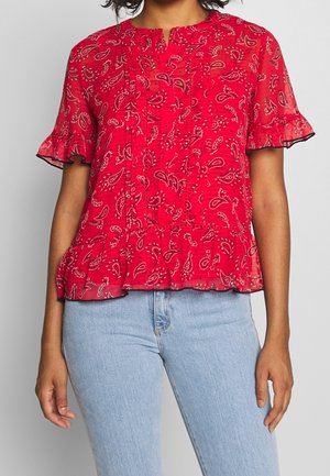 Blouse - red