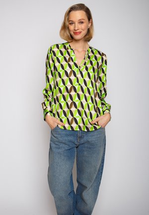 Emily van den Bergh Blouse - green sand