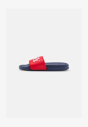 POOL ECO UNISEX - Ciabattine - navy/red