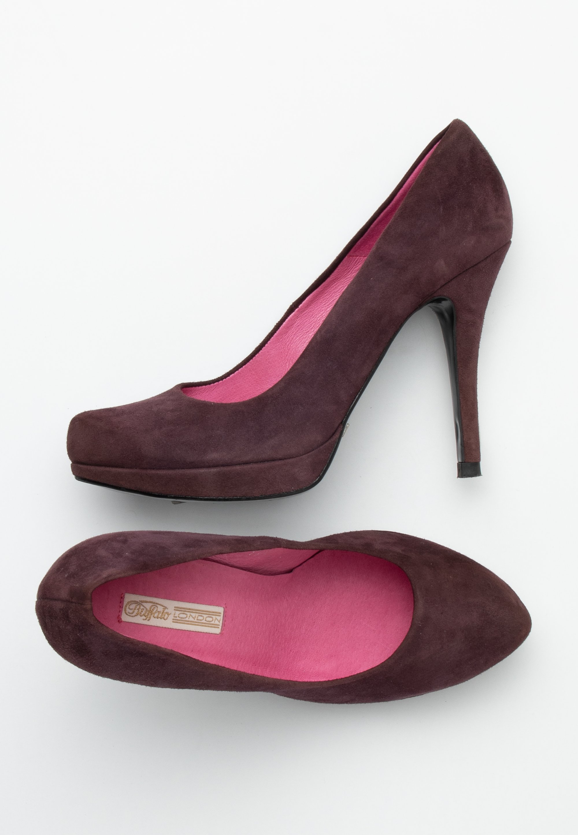 Buffalo London Platform heels purple (Pre-owned)