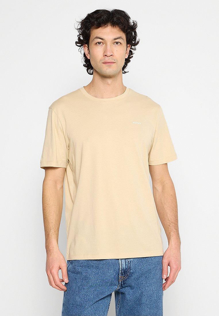 HUGO T-shirt basic crème