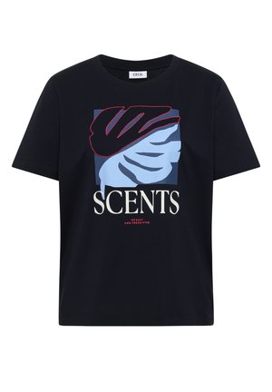 Cecil, T-SHIRT MIT RUNDHALS UND FRONTPRINT - T-shirt con stampa - universal blue