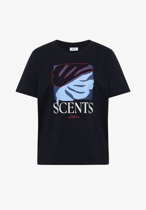 Cecil, T-SHIRT MIT RUNDHALS UND FRONTPRINT - T-shirt con stampa - universal blue