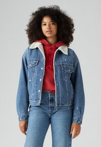 Levi's® TRUCKER - Spijkerjas - micro damage trucker