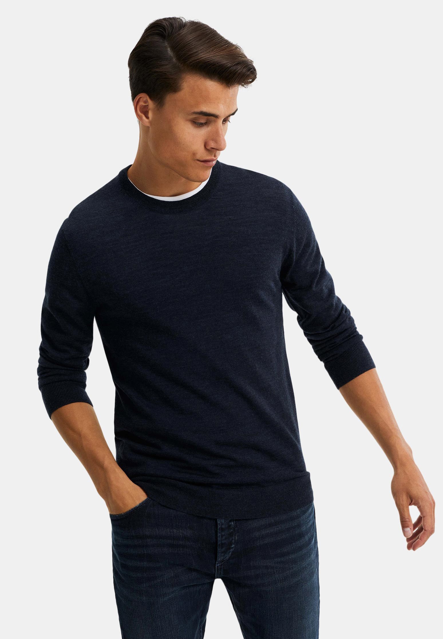 WE Fashion Jumper - petrol/dark blue 