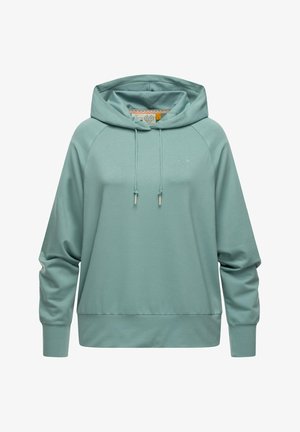 TONNA - Sweat à capuche - ocean green