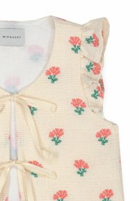 MIPOUNET Blusa - ecru  coral