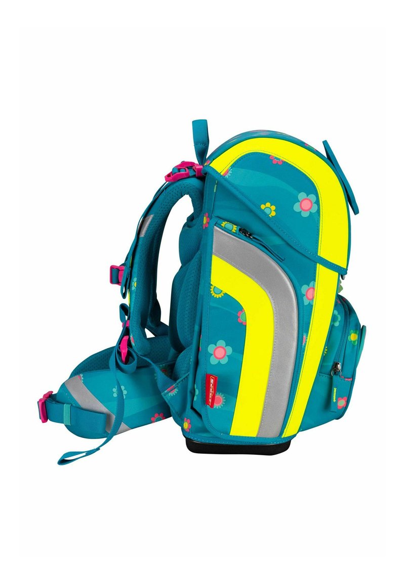 Set Zaino Scout Alpha 4 Pezzi Deep Sea – Fondo Marino, Per La Scuola Primaria, Leggero E Riflettente