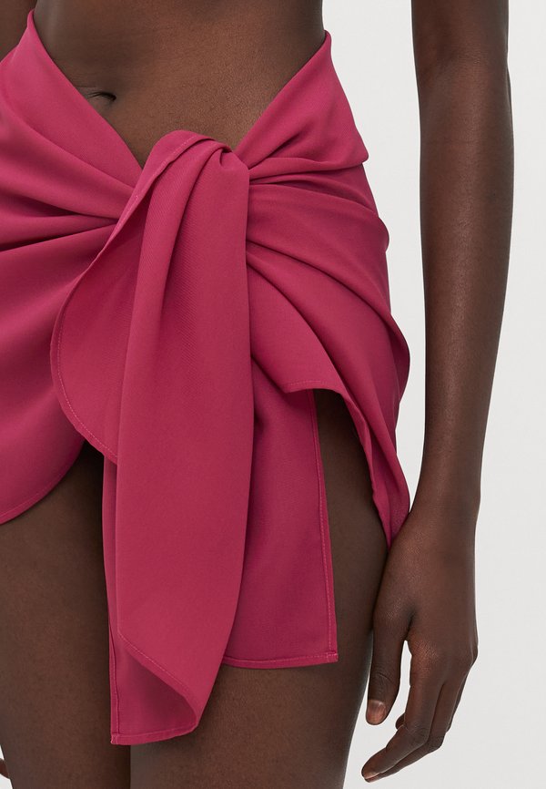 LSCN BY LASCANA PAREO - Beach accessory - dark berry3