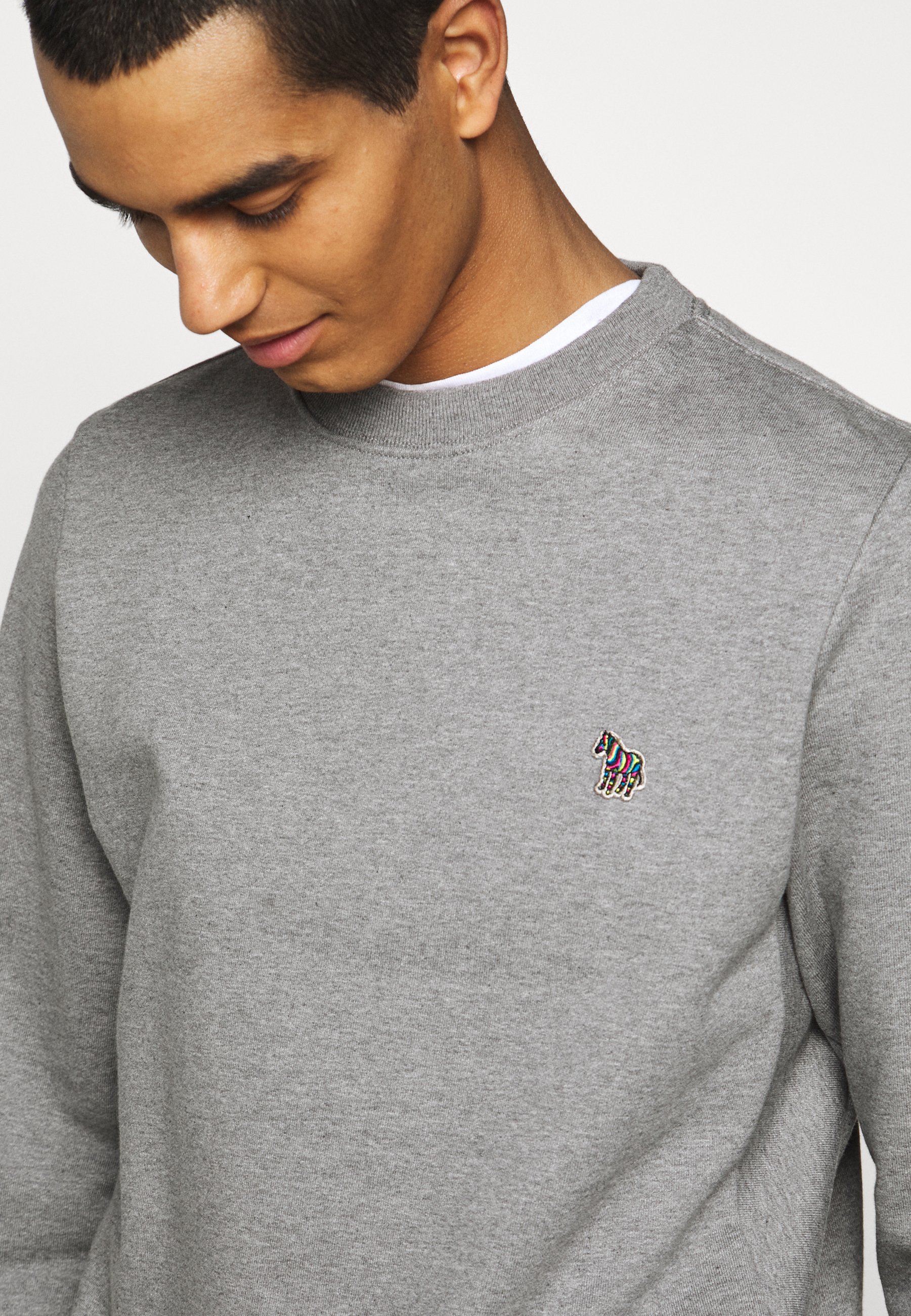 PS Paul Smith MENS Sweater mottled grey Zalando.nl PS Paul Smith Sweater blackblue Zalando.nl