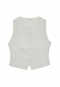 TEXTURED WITH BUTTONS - Strukirani kaput - stone
