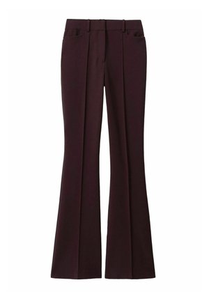 REGULAR FIT - GABI FLARED - Nohavice - berry