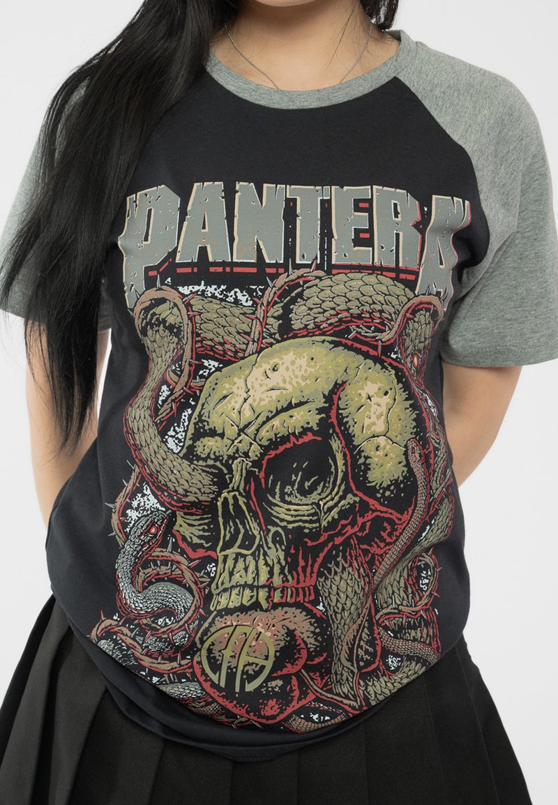 Rock Off Maglietta Uomo Pantera Serpent Skull – Ufficiale Unisex, Taglia X-Large