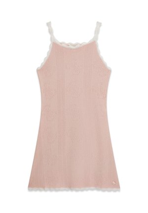 LOGO - Strickkleid - hellrose
