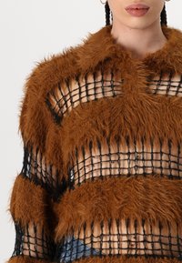 The Ragged Priest LAPSE  - Πουλόβερ - brown/black