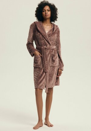 DEVYN - Bademantel - cognac