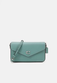 COACH CROSSGRAIN CROSSBODY SET - Mala a tiracolo - aquamarine