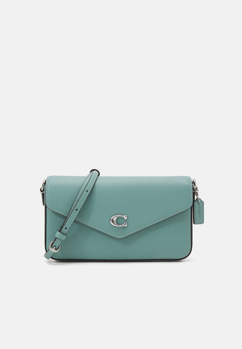 COACH CROSSGRAIN CROSSBODY SET - Mala a tiracolo - aquamarine