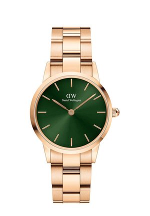 Daniel Wellington ICONIC LINK EMERALD - Uhr - rose gold-coloured