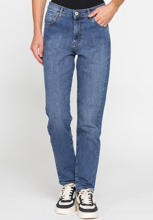 Carrera Jeans, JEANS PER DONNA, TINTA UNITA - Jeans Tapered Fit - extra stone wash