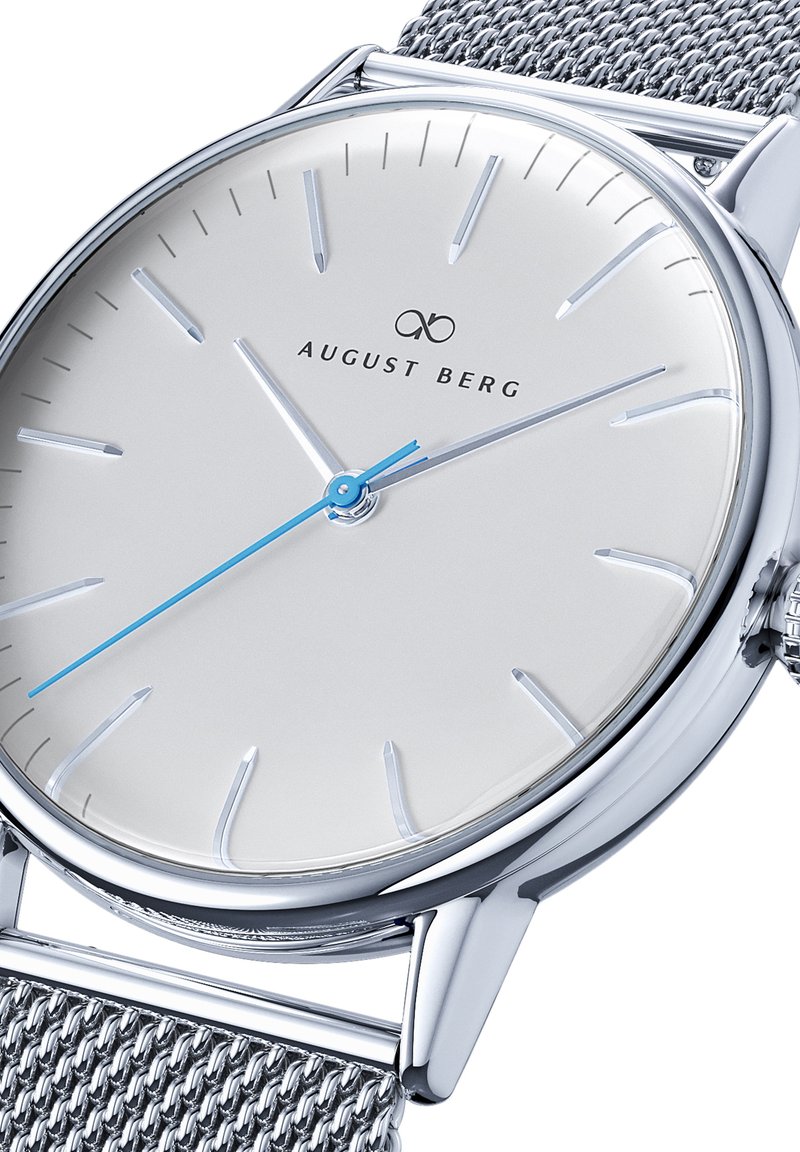 Herren Analoguhren | August Berg UHR SERENITY SKY BLUE SILVER SILVER MESH 40MM Uhr sky blue/blue denim - ZB59820 Herren Analoguhren | August Berg UHR SERENITY SKY BLUE SILVER SILVER MESH 40MM Uhr sky blue/blue denim - ZB59820
